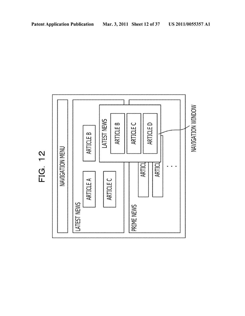 SERVER APPARATUS, COMMUNICATION APPARATUS, AND METHOD FOR GENERATING NAVIGATION INFORMATION - diagram, schematic, and image 13