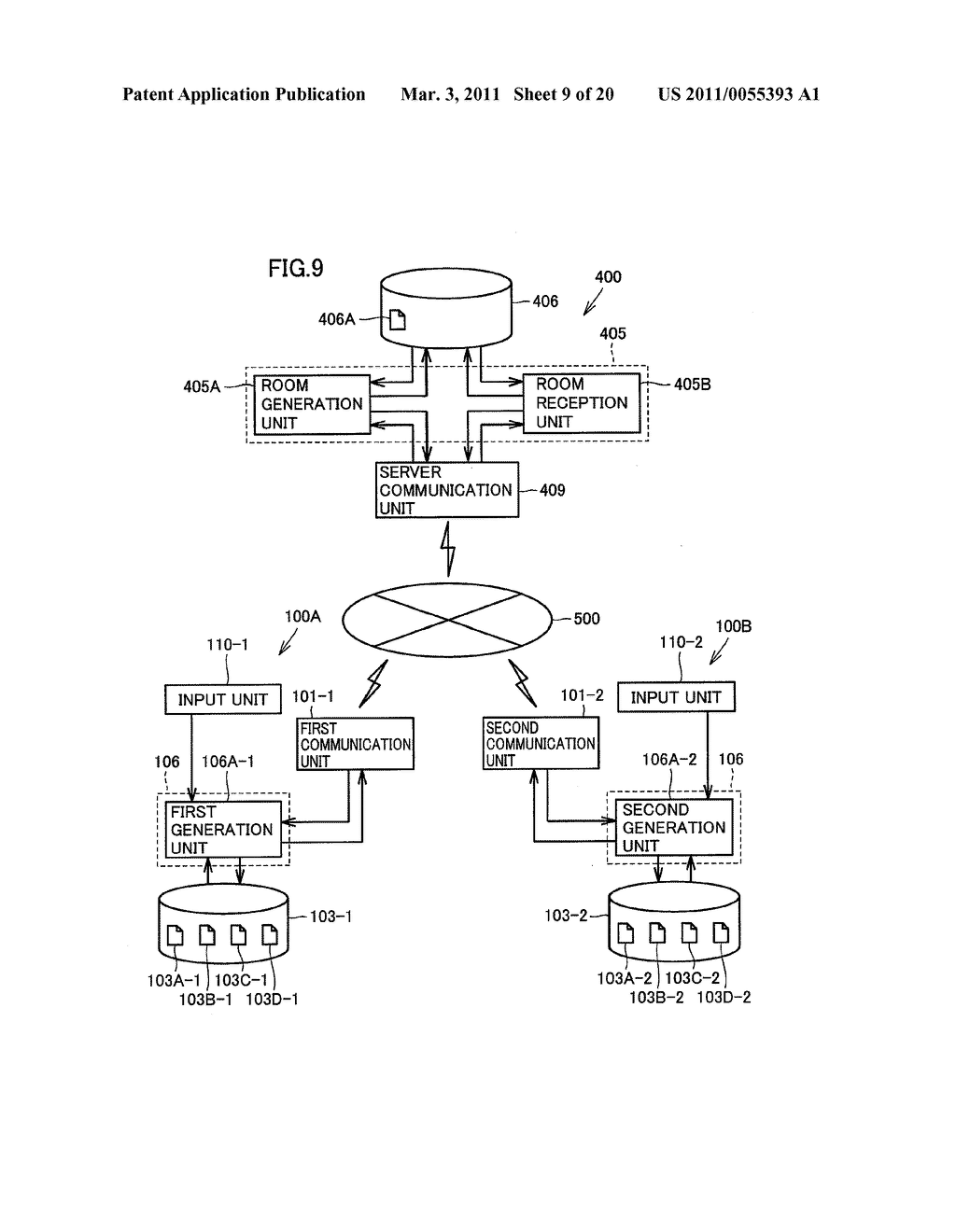 NETWORK SYSTEM, COMMUNICATION TERMINAL, COMMUNICATION METHOD, AND COMMUNICATION PROGRAM - diagram, schematic, and image 10