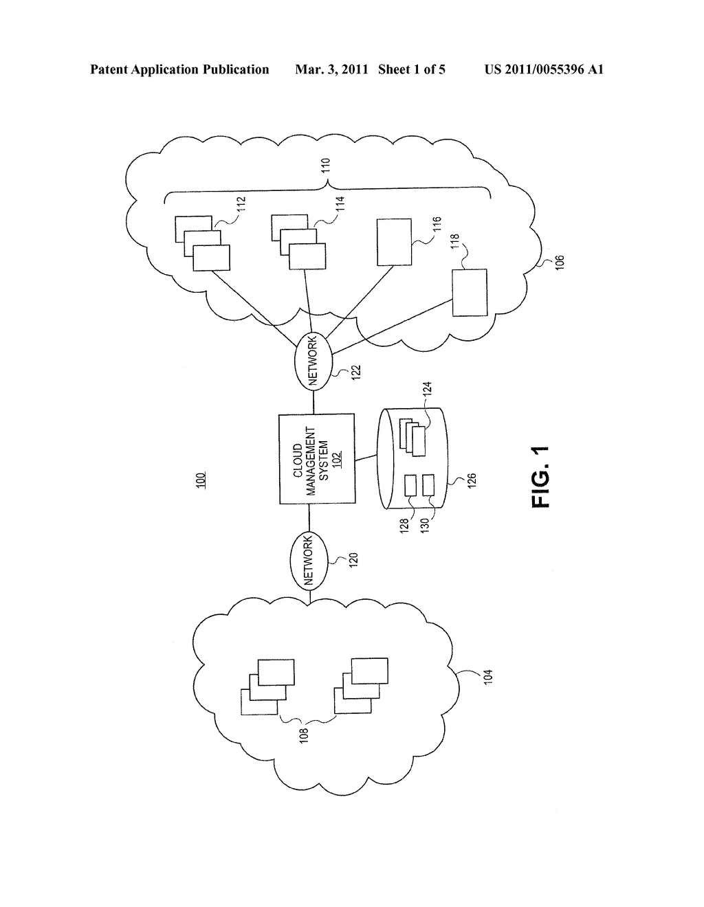 METHODS AND SYSTEMS FOR ABSTRACTING CLOUD MANAGEMENT TO ALLOW COMMUNICATION BETWEEN INDEPENDENTLY CONTROLLED CLOUDS - diagram, schematic, and image 02