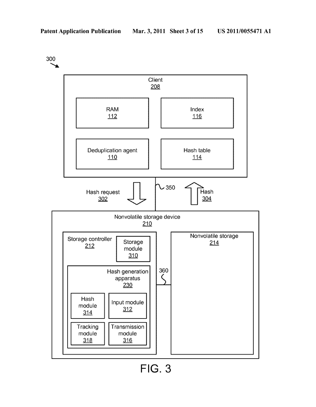 APPARATUS, SYSTEM, AND METHOD FOR IMPROVED DATA DEDUPLICATION - diagram, schematic, and image 04