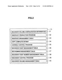 Storage System and Method of Producing Recovery Volume diagram and image