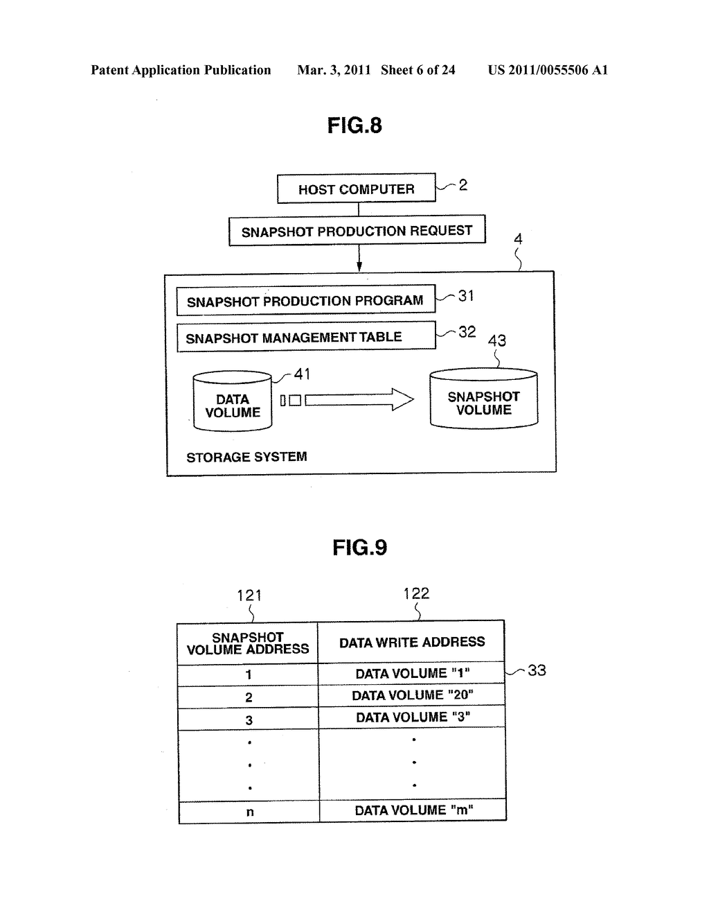 Storage System and Method of Producing Recovery Volume - diagram, schematic, and image 07