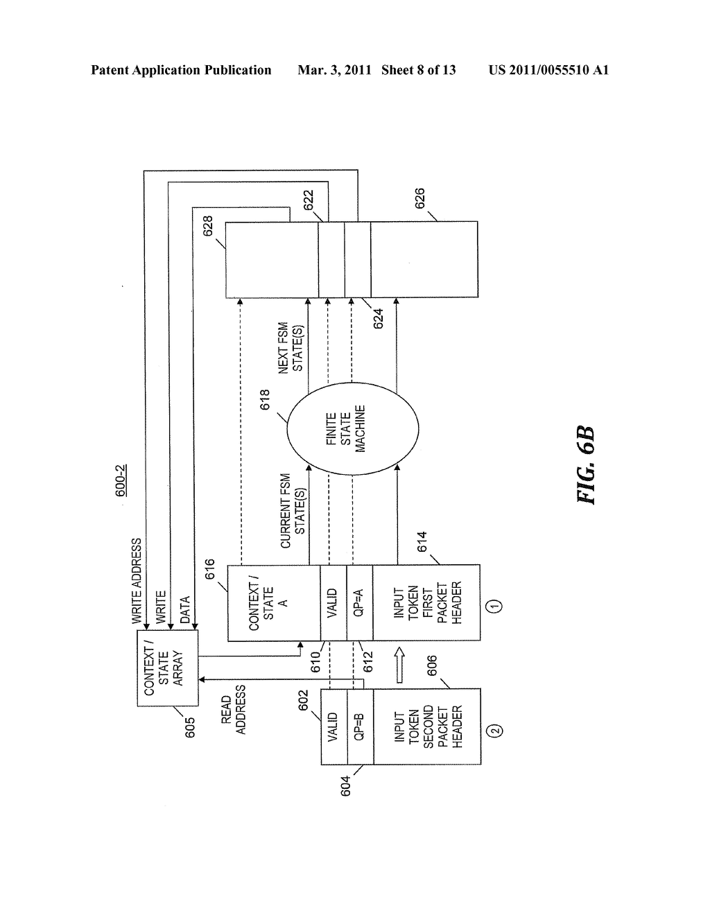 EFFICIENTLY IMPLEMENTING A PLURALITY OF FINITE STATE MACHINES - diagram, schematic, and image 09