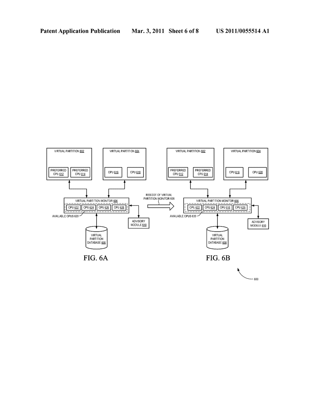 METHOD AND SYSTEM FOR PREFERRED CPU BINDING ON VIRTUAL PARTITIONS - diagram, schematic, and image 07