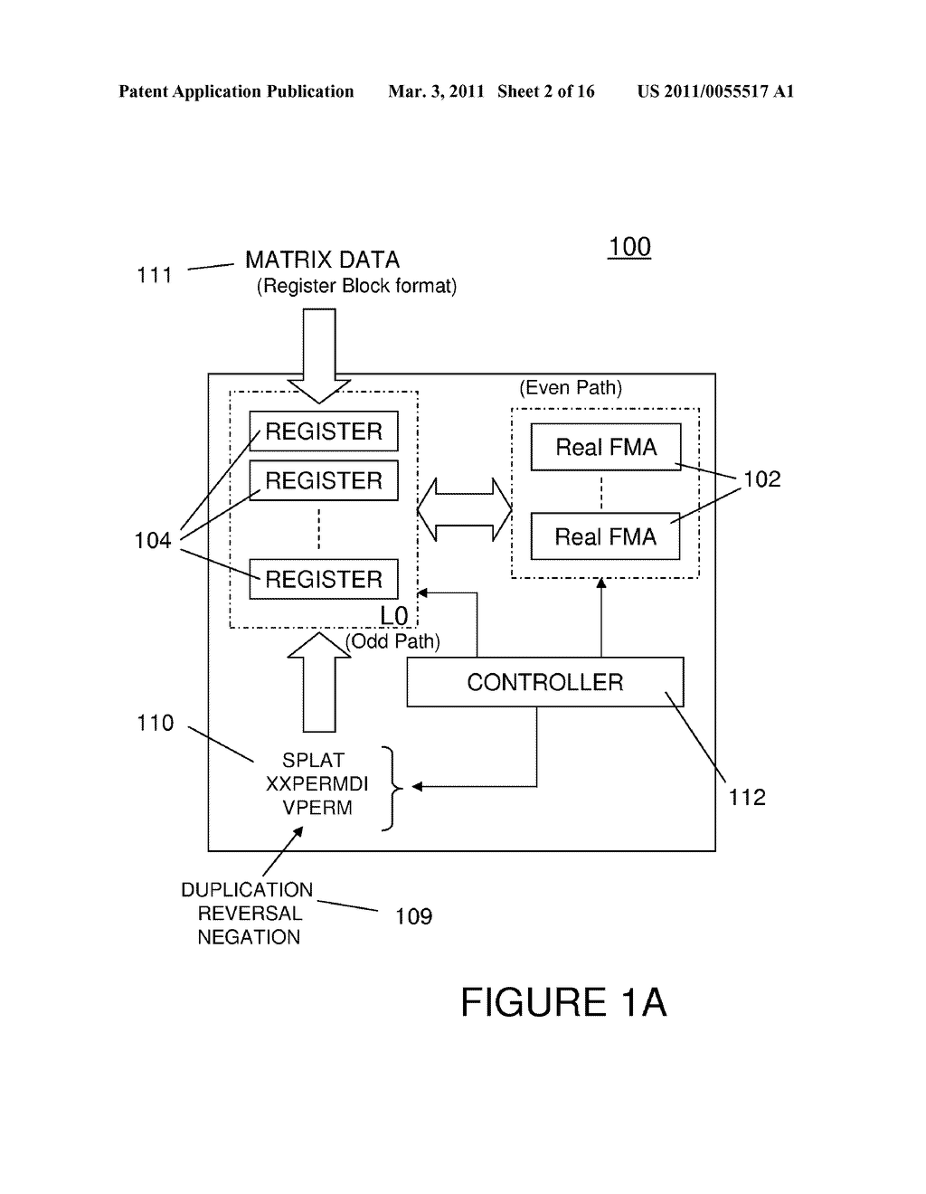 METHOD AND STRUCTURE OF USING SIMD VECTOR ARCHITECTURES TO IMPLEMENT MATRIX MULTIPLICATION - diagram, schematic, and image 03
