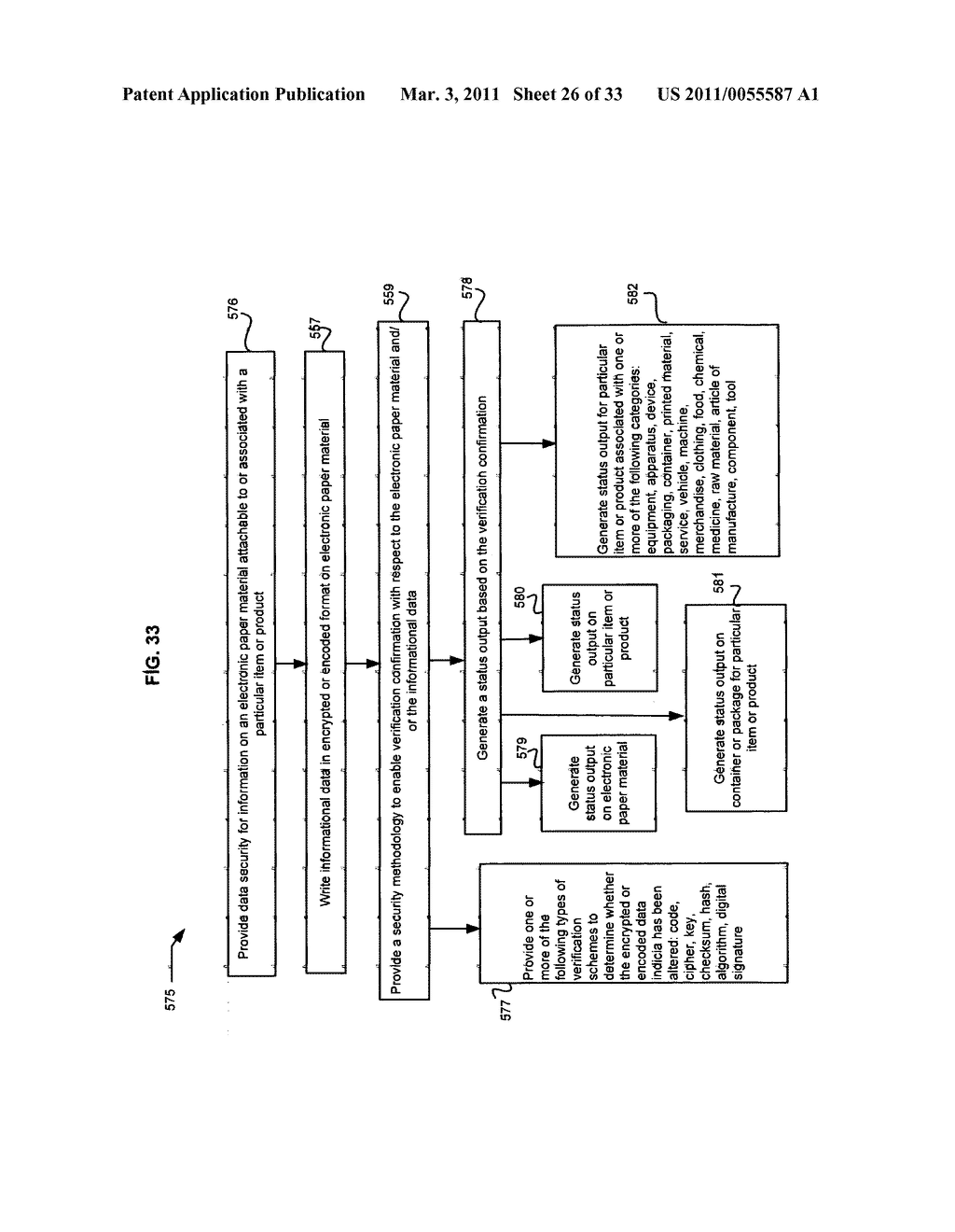 Alert options for electronic-paper verification - diagram, schematic, and image 27