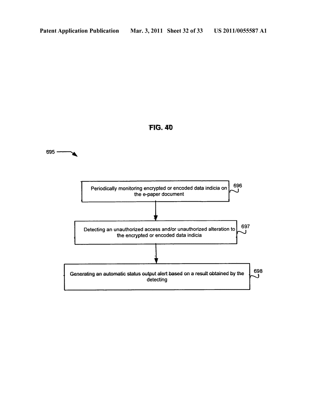 Alert options for electronic-paper verification - diagram, schematic, and image 33