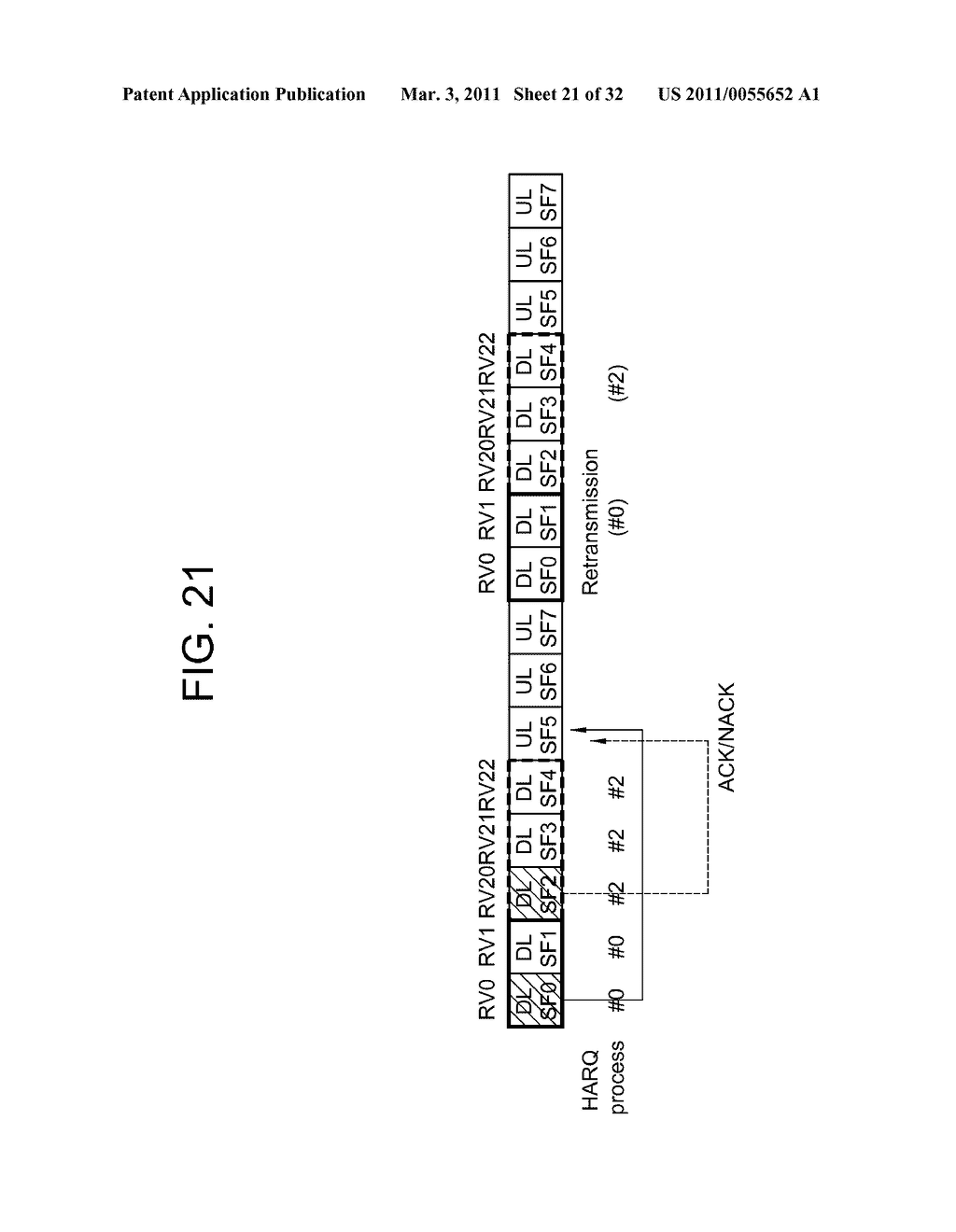 METHOD FOR CONDUCTING HARQ WITH A WIRELESS COMMUNICATIONS SYSTEM - diagram, schematic, and image 22