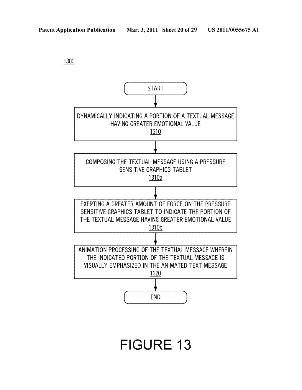 METHOD FOR EXPRESSING EMOTION IN A TEXT MESSAGE - diagram, schematic, and image 21