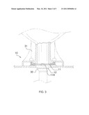 Toilet base gasket diagram and image