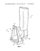 MAGNETIC BOOT ATTACHMENT FOR A STIRRUP diagram and image