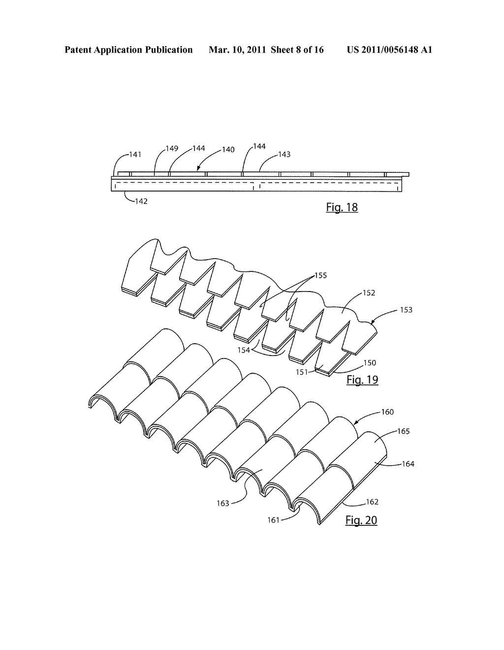 Panel For Use As Exterior Covering For Roofing Or Siding And Building Structure Having Same - diagram, schematic, and image 09