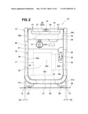 HANDLE LOCK STRUCTURE FOR WORKING MACHINE diagram and image