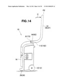 HANDLE LOCK STRUCTURE FOR WORKING MACHINE diagram and image