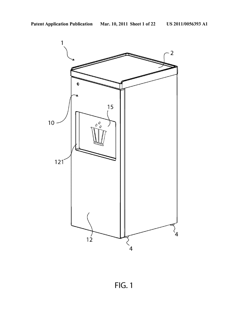 Waste Compaction and Lift Gate Mechanism - diagram, schematic, and image 02