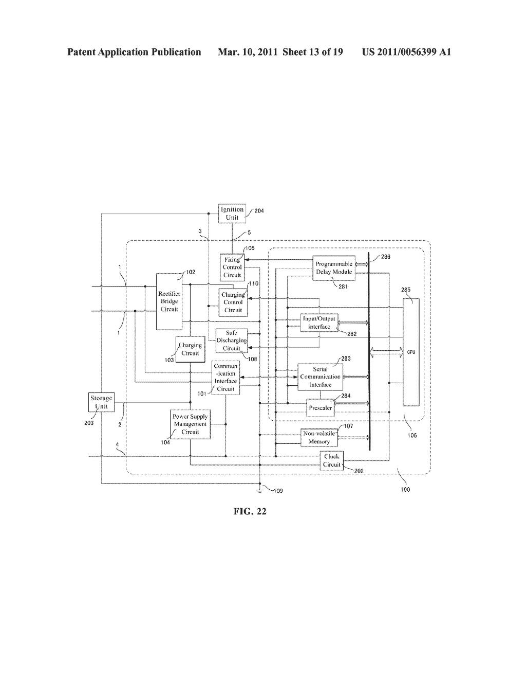 ELECTRONIC DETONATOR CONTROL CHIP - diagram, schematic, and image 14