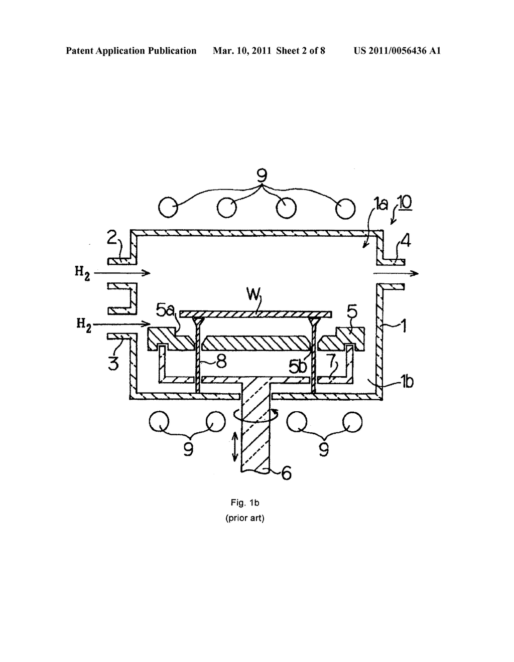 A DEVICE FOR LAYERED DEPOSITION OF VARIOUS MATERIALS ON A SEMICONDUCTOR SUBSTRATE, AS WELL AS A LIFT PIN FOR USE IN SUCH A DEVICE - diagram, schematic, and image 03