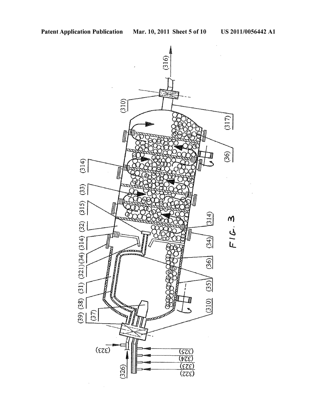 REACTION CHAMBER FOR A DIRECT CONTACT ROTATING STEAM GENERATOR - diagram, schematic, and image 06