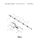 CONSTRUCTION INDUSTRY PIPE FOR CONDUCTING FLUID MEDIUM HAVING RIGID SECTIONS ALTERNATING WITH FLEXIBLE SECTIONS diagram and image