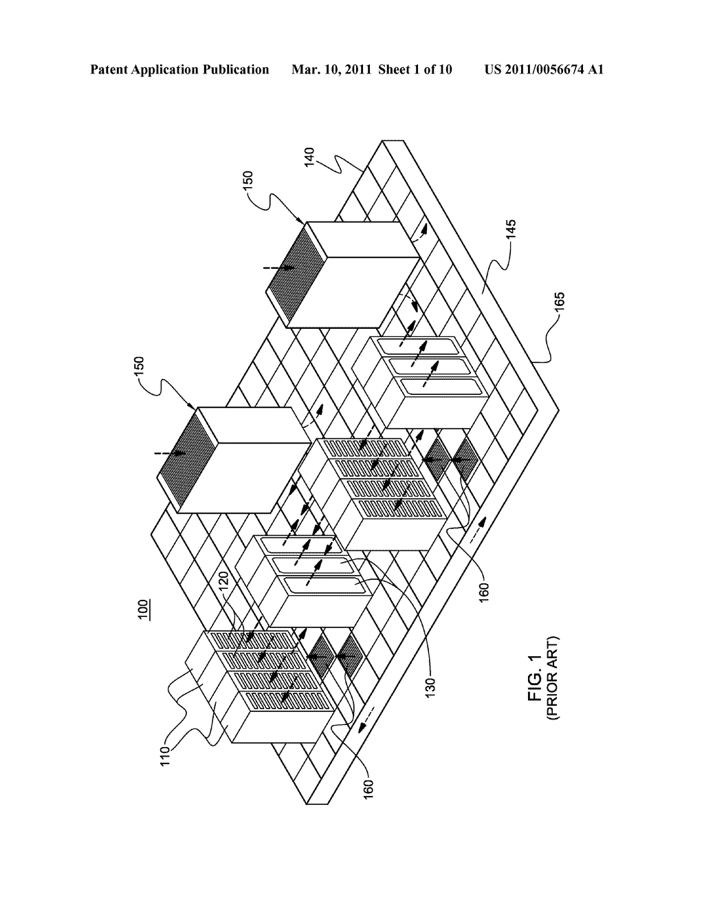 SYSTEM AND METHOD FOR FACILITATING PARALLEL COOLING OF LIQUID-COOLED ELECTRONICS RACKS - diagram, schematic, and image 02