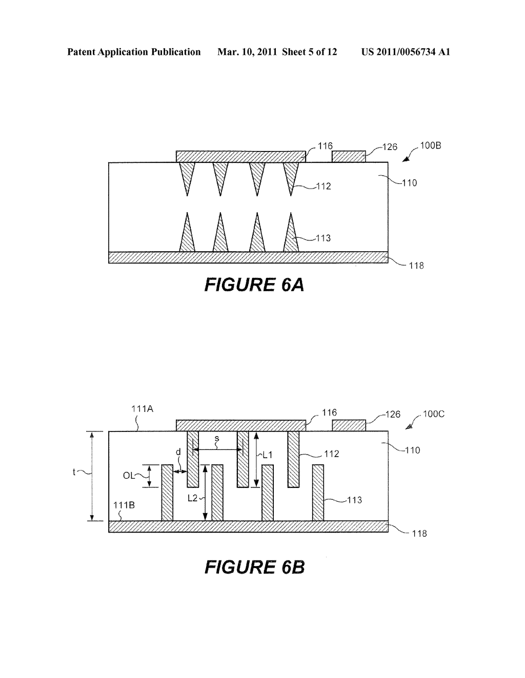 ELECTRONIC DEVICE SUBMOUNTS WITH THERMALLY CONDUCTIVE VIAS AND LIGHT EMITTING DEVICES INCLUDING THE SAME - diagram, schematic, and image 06