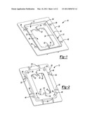 FLUSH MOUNT ELECTRICAL PLATE AND METHOD FOR INSTALLING SAME diagram and image