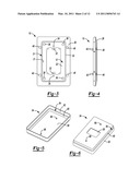 FLUSH MOUNT ELECTRICAL PLATE AND METHOD FOR INSTALLING SAME diagram and image