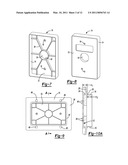 FLUSH MOUNT ELECTRICAL PLATE AND METHOD FOR INSTALLING SAME diagram and image