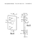 FLUSH MOUNT ELECTRICAL PLATE AND METHOD FOR INSTALLING SAME diagram and image