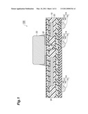 TERMINAL STRUCTURE, PRINTED WIRING BOARD, MODULE SUBSTRATE, AND ELECTRONIC DEVICE diagram and image