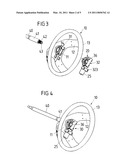 STEERING DEVICE FOR A MOTOR VEHICLE, HAVING A STEERING WHEEL AND A SUPERPOSITION GEARING diagram and image