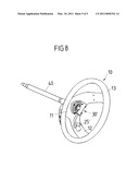 STEERING DEVICE FOR A MOTOR VEHICLE, HAVING A STEERING WHEEL AND A SUPERPOSITION GEARING diagram and image