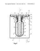 TRANSPORTATION AND/OR STORAGE DEVICE COMPRISING A DOUBLE-WALLED INSULATING BULB diagram and image