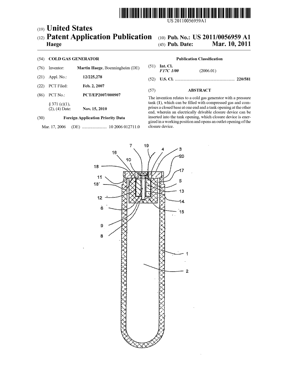 Cold Gas Generator - diagram, schematic, and image 01