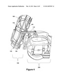 Motorcycle Carrying Device with Reversed Rake diagram and image