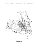 Motorcycle Carrying Device with Reversed Rake diagram and image