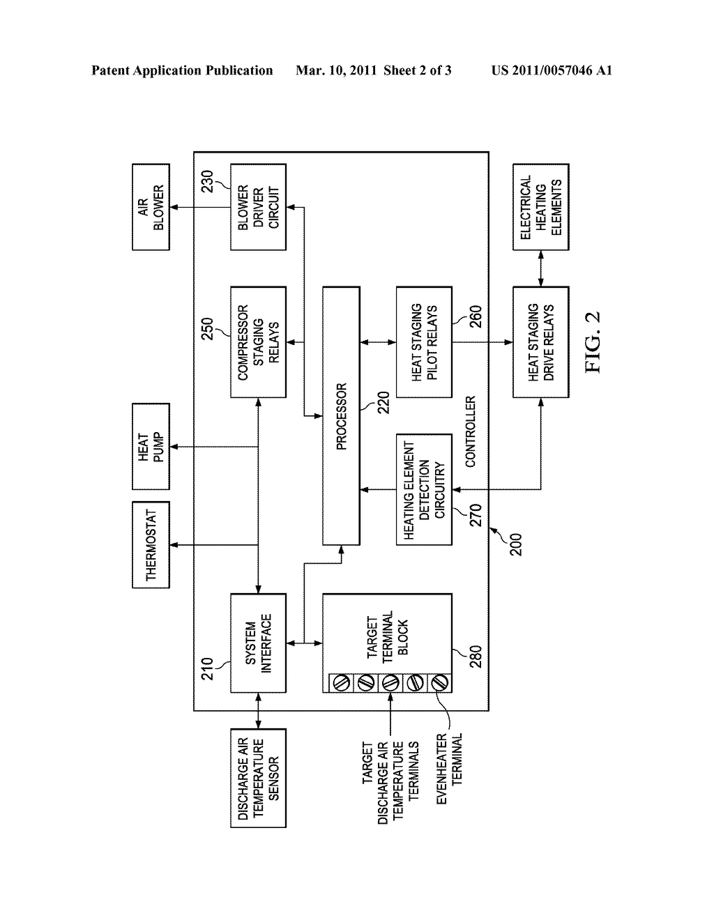 HEATING SYSTEM CONTROLLER, A HEATING SYSTEM AND A METHOD OF OPERATING A HEATING SYSTEM - diagram, schematic, and image 03