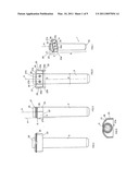 Plastic Preform and Single Container for Making a Dual-Container Dispenser diagram and image