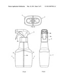 Plastic Preform and Single Container for Making a Dual-Container Dispenser diagram and image