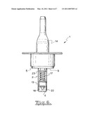 SINGLE DOSE NASAL SPRAY PUMP diagram and image