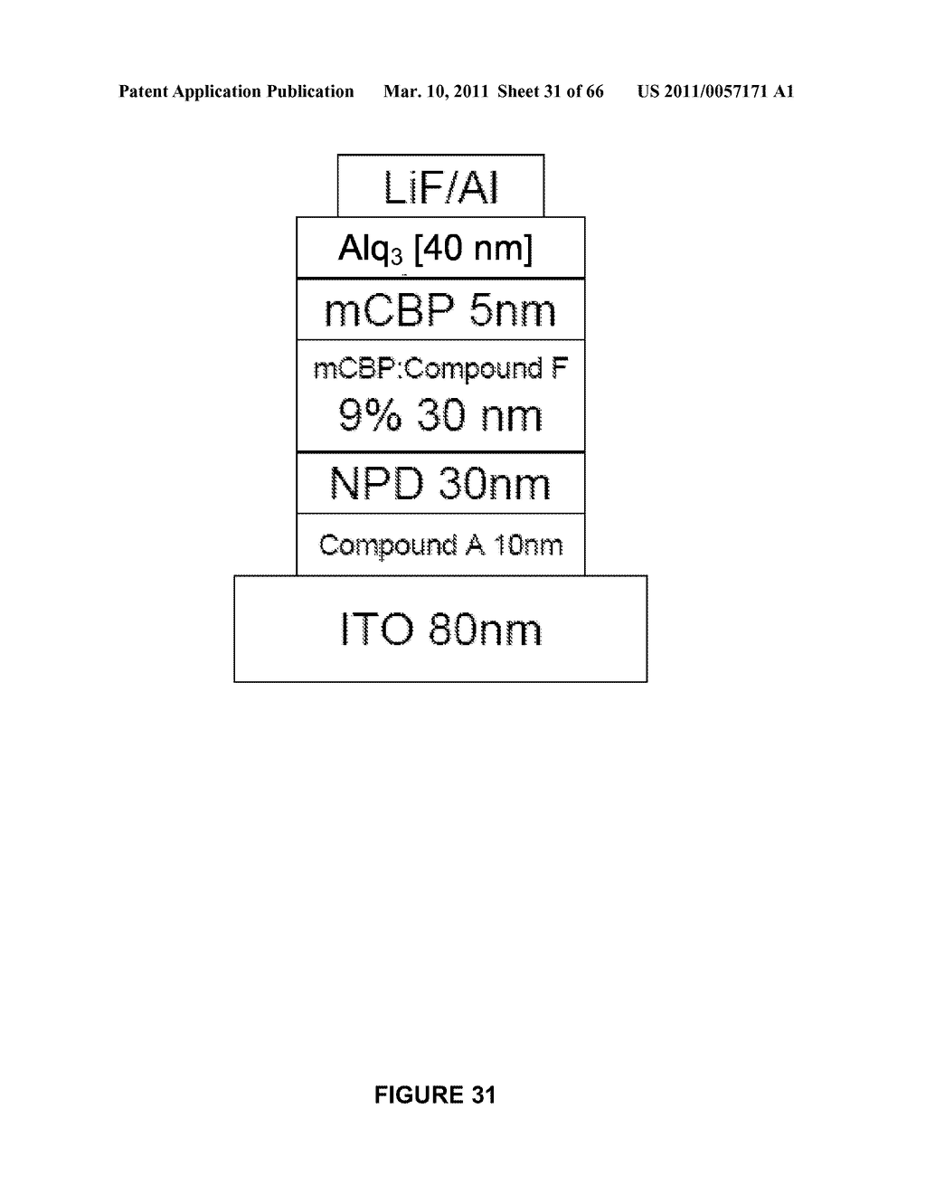 Long lifetime Phosphorescent Organic Light Emitting Device (OLED) Structures - diagram, schematic, and image 32