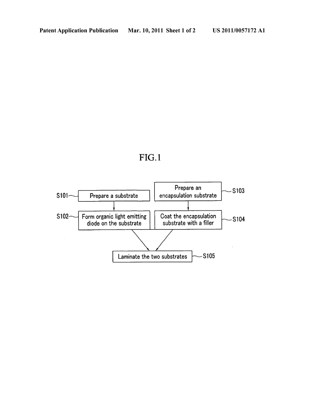 Filler for sealing organic light emmiting device and method for manufacturing the organic light emmiting device using the same - diagram, schematic, and image 02