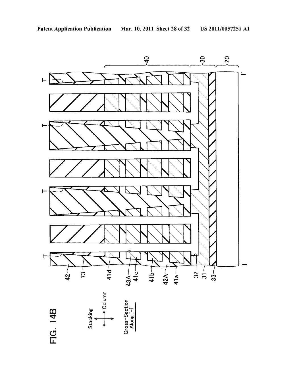 NONVOLATILE SEMICONDUCTOR MEMORY DEVICE AND METHOD OF MANUFACTURING THE SAME - diagram, schematic, and image 29