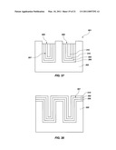 CAPACITORS AND INTERCONNECTS INCLUDING AT LEAST TWO PORTIONS OF A METAL NITRIDE MATERIAL, METHODS OF FORMING SUCH STRUCTURES, AND SEMICONDUCTOR DEVICES INCLUDING SUCH STRUCTURES diagram and image
