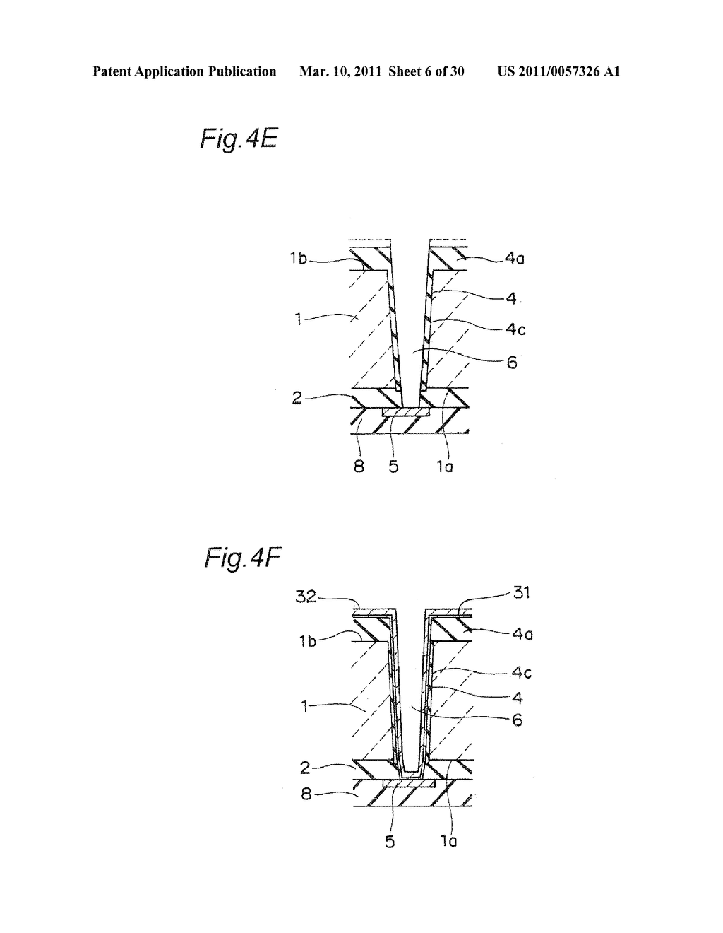 METHOD FOR FORMING THROUGH ELECTRODE AND SEMICONDUCTOR DEVICE - diagram, schematic, and image 07