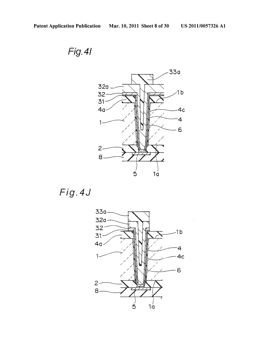 METHOD FOR FORMING THROUGH ELECTRODE AND SEMICONDUCTOR DEVICE - diagram, schematic, and image 09