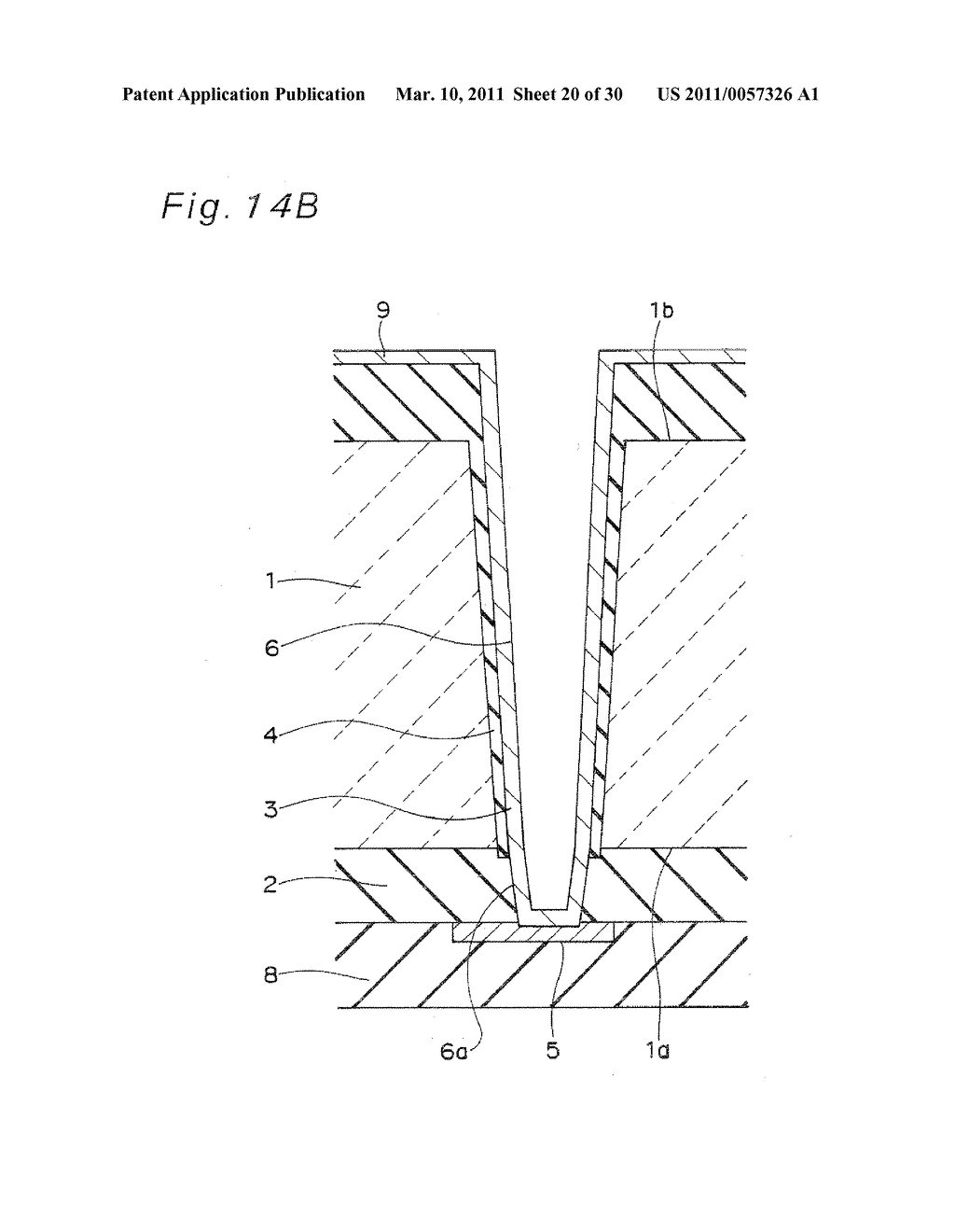 METHOD FOR FORMING THROUGH ELECTRODE AND SEMICONDUCTOR DEVICE - diagram, schematic, and image 21