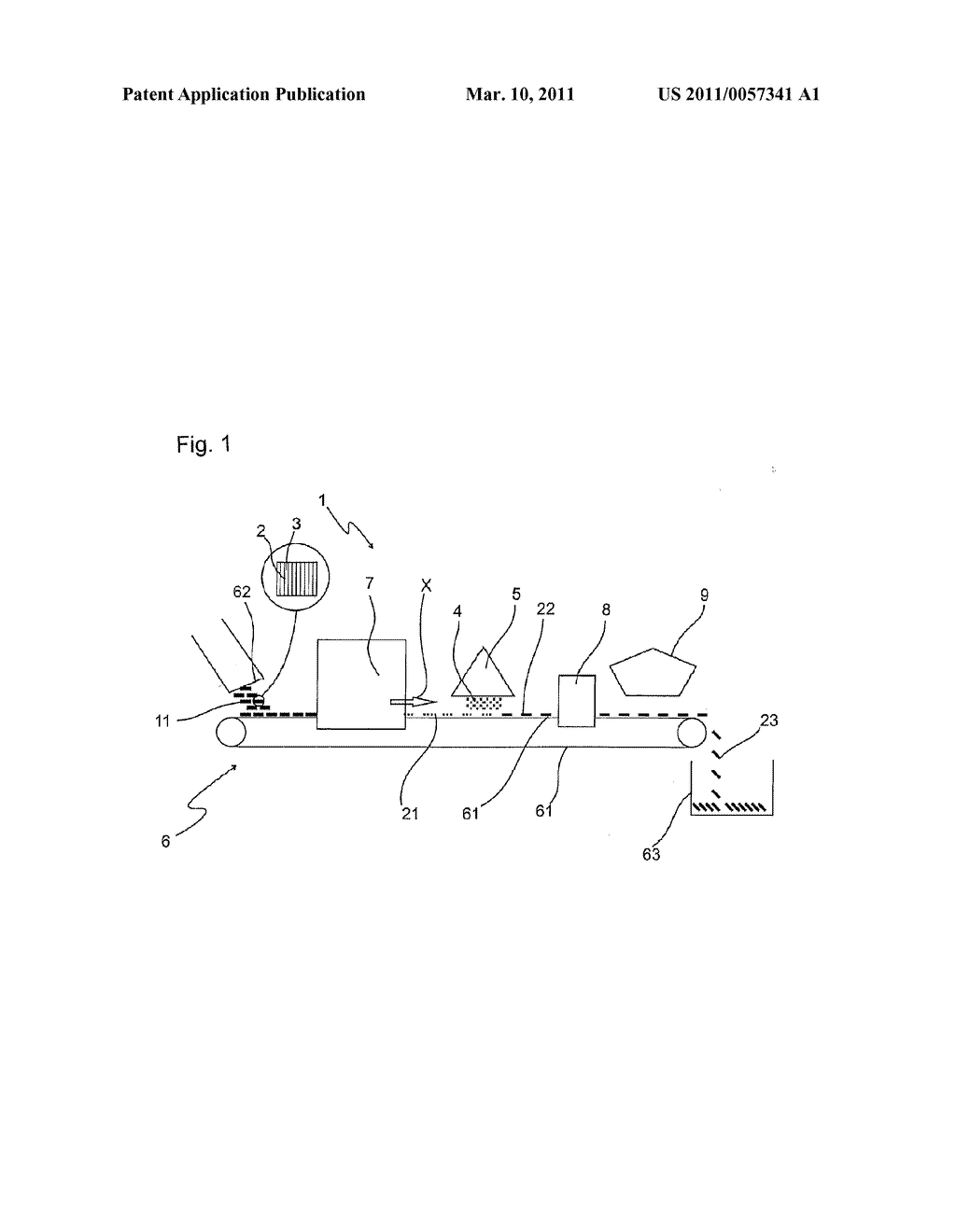 WASTE TREATMENT METHOD AND CORRESPONDING DEVICE - diagram, schematic, and image 02