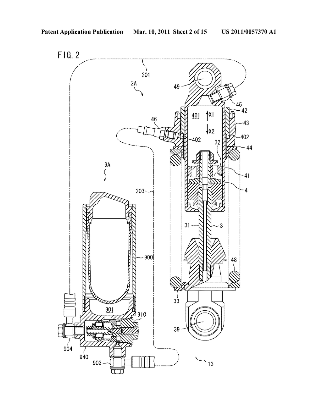 CUSHION DEVICE AND MOTORCYCLE - diagram, schematic, and image 03