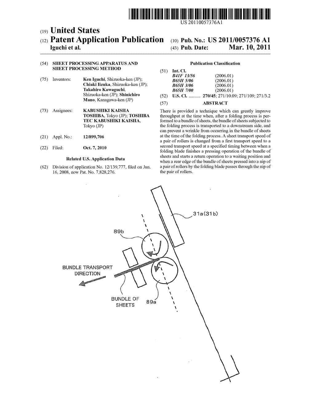 SHEET PROCESSING APPARATUS AND SHEET PROCESSING METHOD - diagram, schematic, and image 01